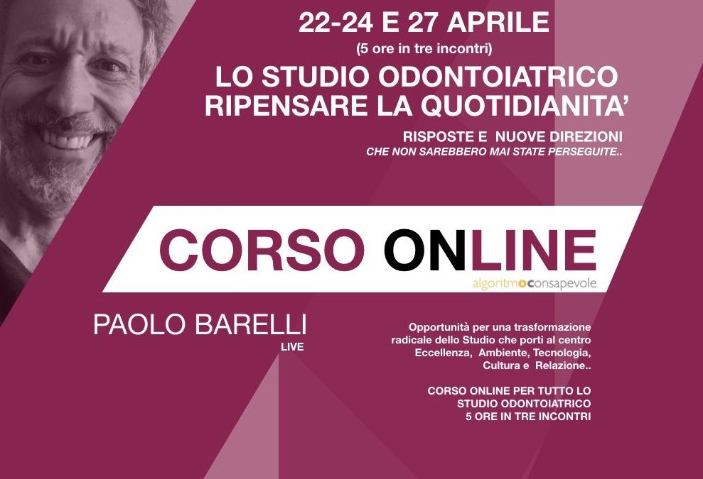 PROGRAMMA CORSO ONLINE